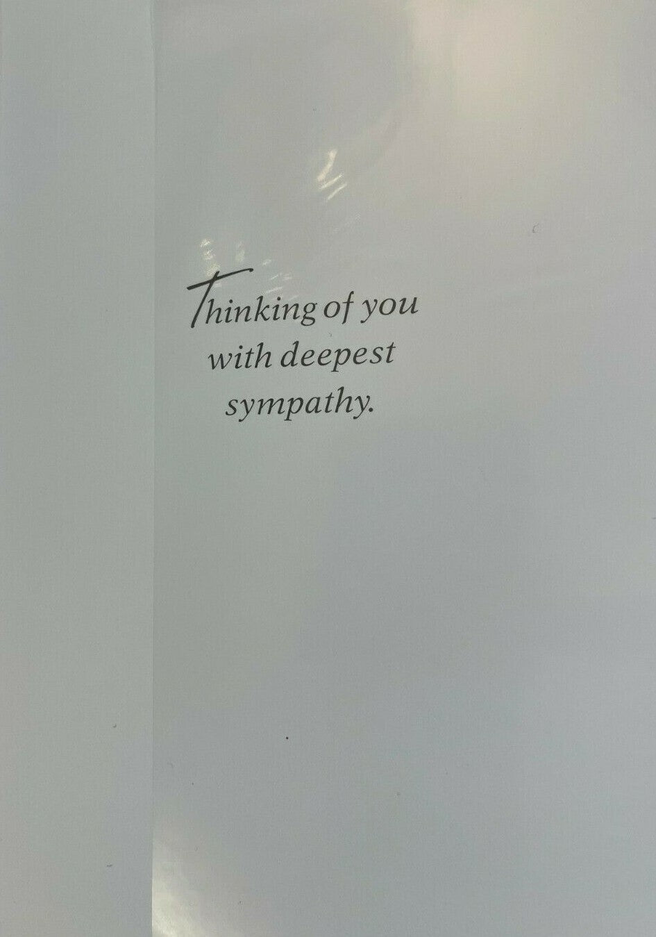 In the Loss of Your Daughter (Sympathy Card)