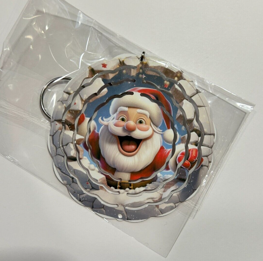 Christmas 10cm Wind Spinner - 6 Designs