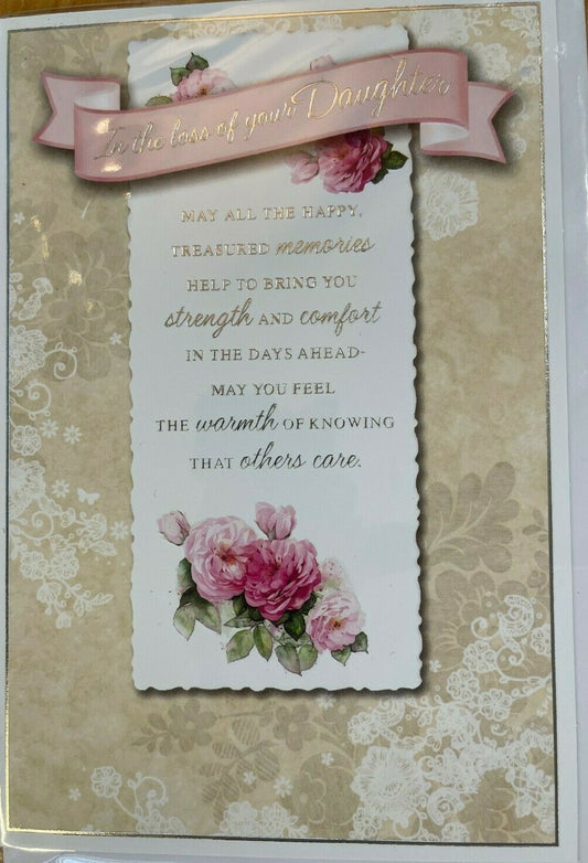 In the Loss of Your Daughter (Sympathy Card)