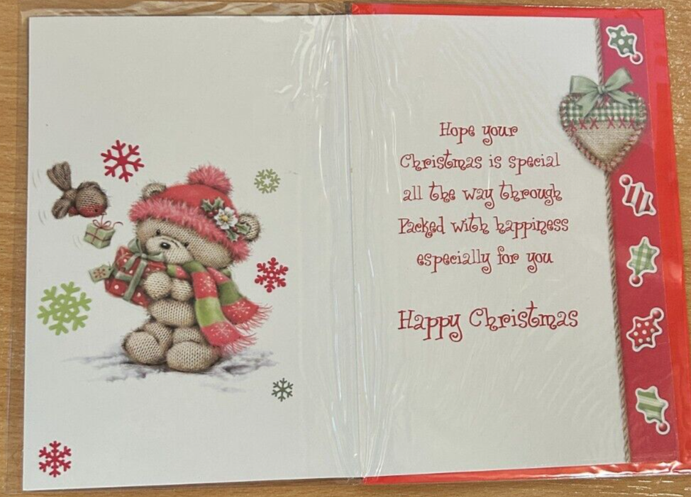 Happy Christmas to a Special Goddaughter  (Christmas Greeting Card)