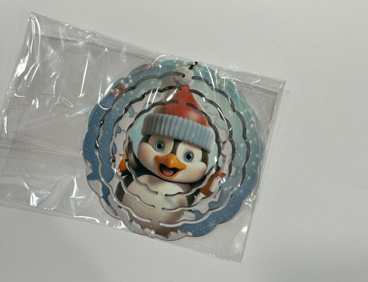 Christmas 10cm Wind Spinner - 6 Designs