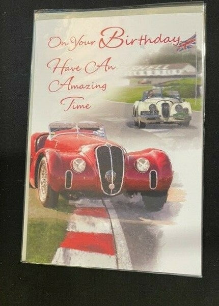 On Your Birthday Have an Amazing Time  (Birthday Card / Greeting Card)