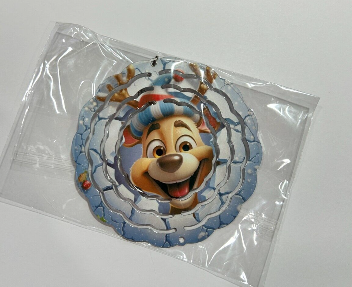 Christmas 10cm Wind Spinner - 6 Designs