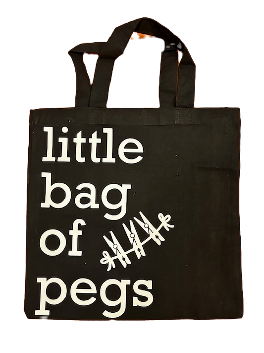 Canvas Tote Bag Peg Bag