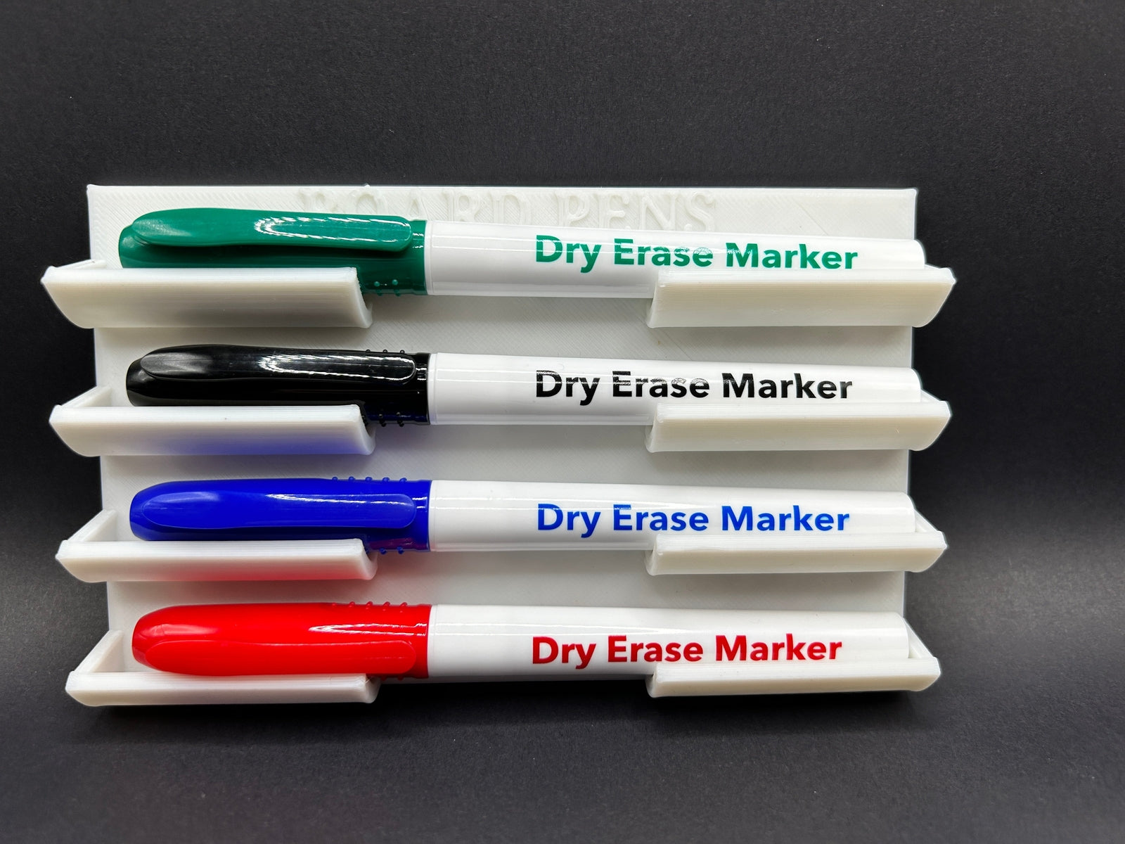Magnetic Whiteboard 4 Pen Holder (pens optional)