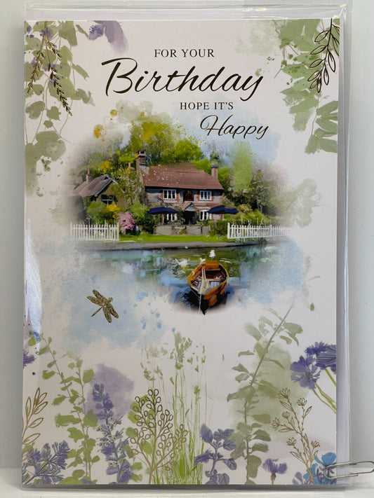 For Your Birthday Hope It's Happy (Birthday Greeting Card)
