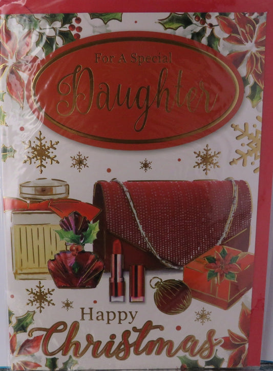 For a Special Daughter (Christmas Greeting Card)