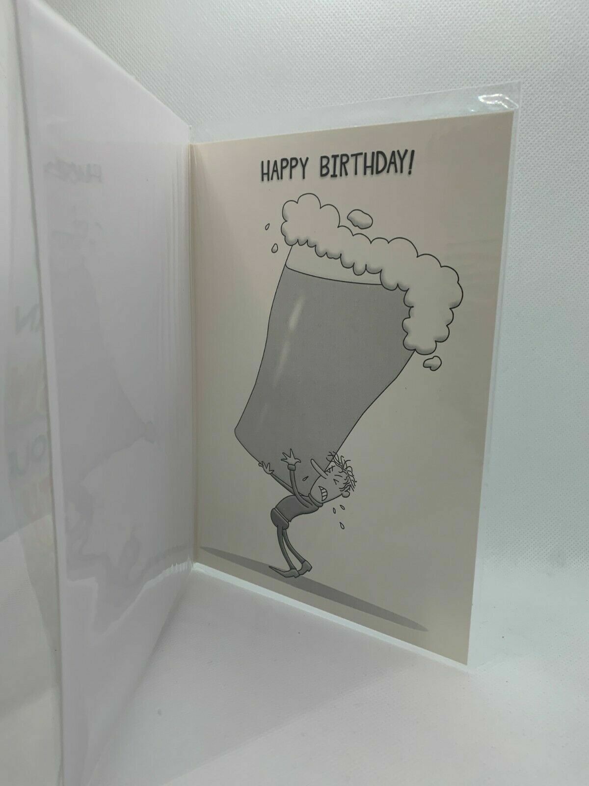 Warning Getting Drunk  (Birthday Card / Greeting Card)