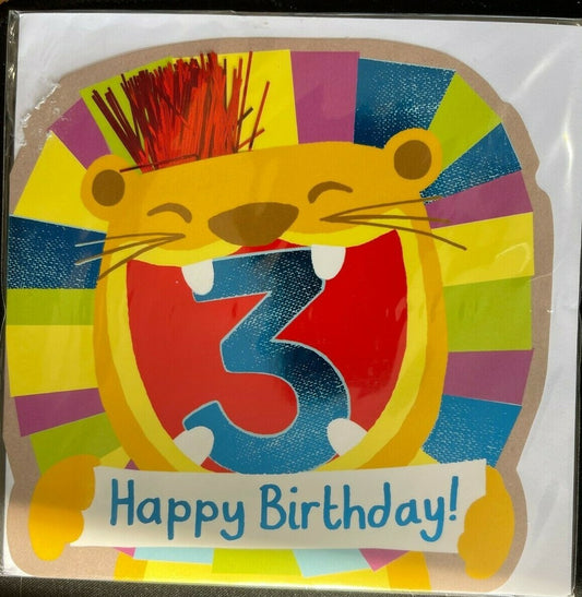 3 Happy Birthday (Birthday / Greeting Card)