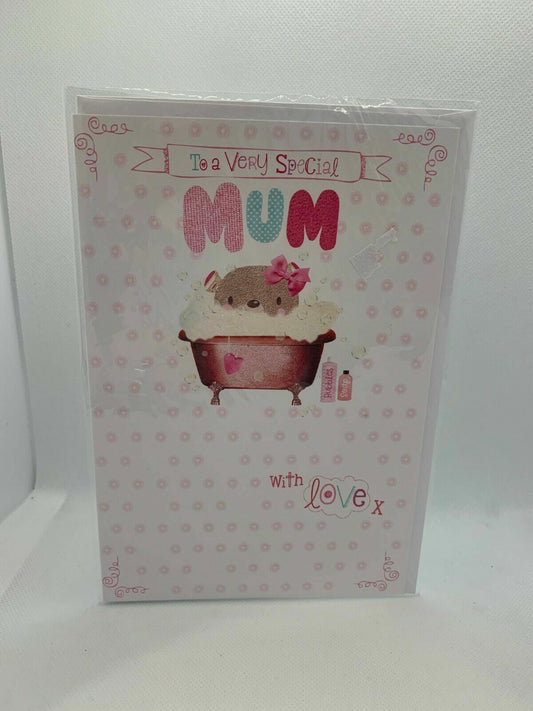To A Very Special Mum  (Birthday Card / Greeting Card)