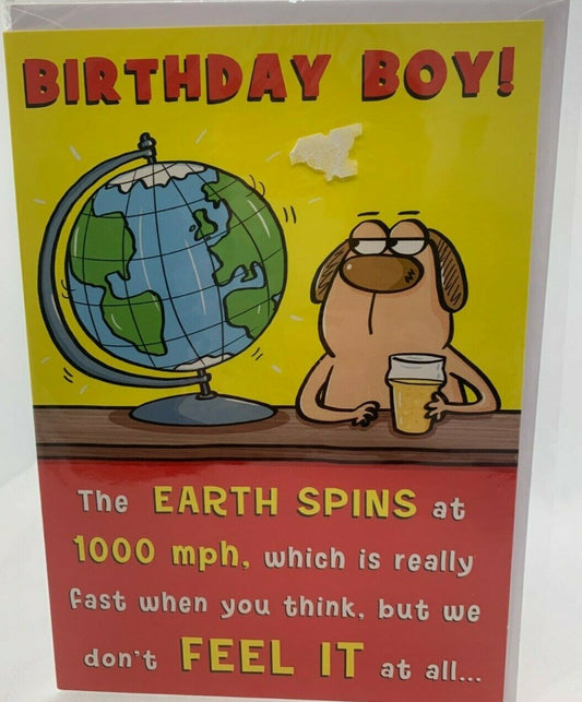 Birthday Boy  (Birthday Card / Greeting Card)