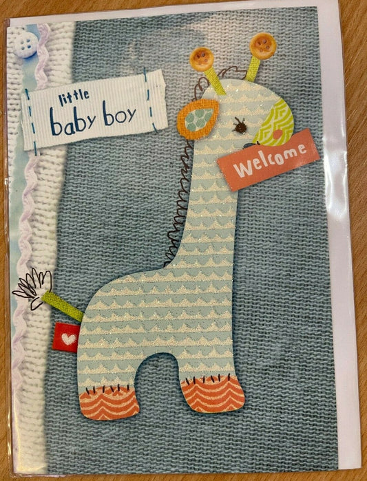 little baby boy (Greeting Card)
