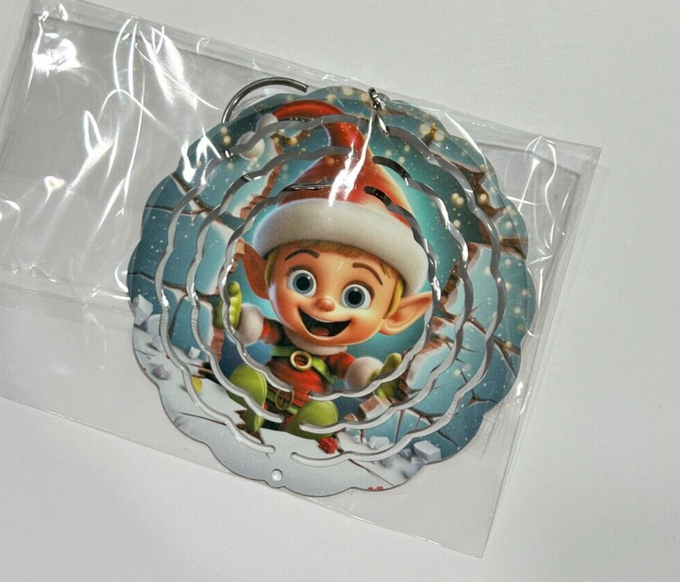 Christmas 10cm Wind Spinner - 6 Designs