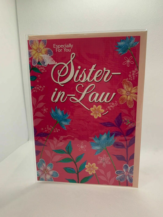 Especially For You Sister in Law  (Birthday / Greeting Card)