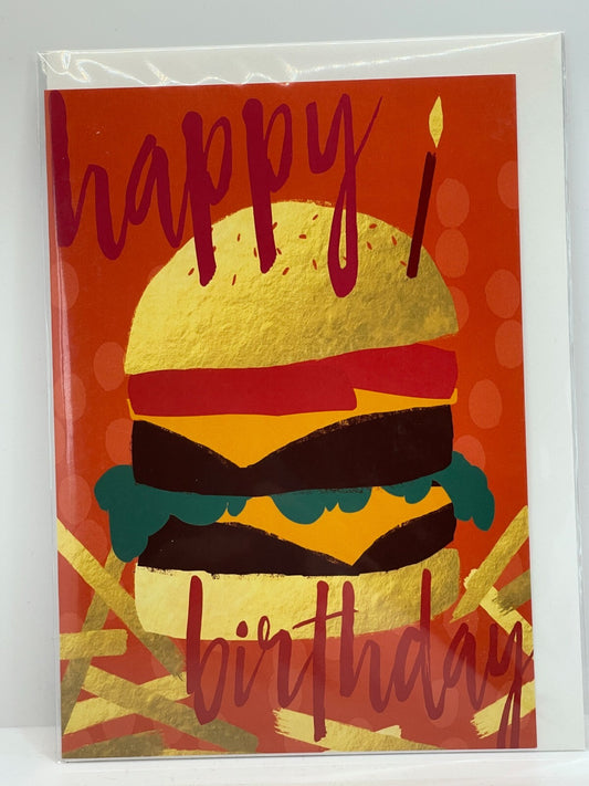 2 x Happy Birthday Cards  (Birthday Greeting Cards)