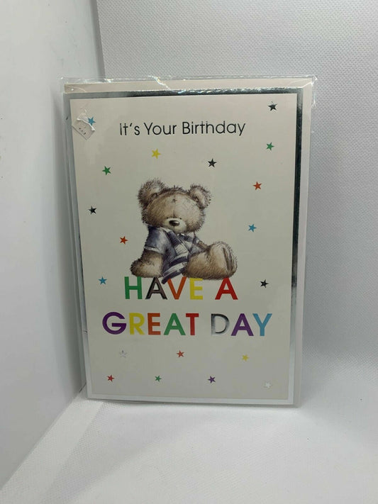 It's Your Birthday, Have A Great Day (Birthday Card / Greeting Card)