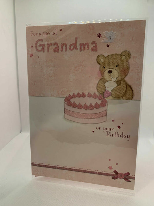 For a special Grandma   (Birthday Card / Greeting Card)