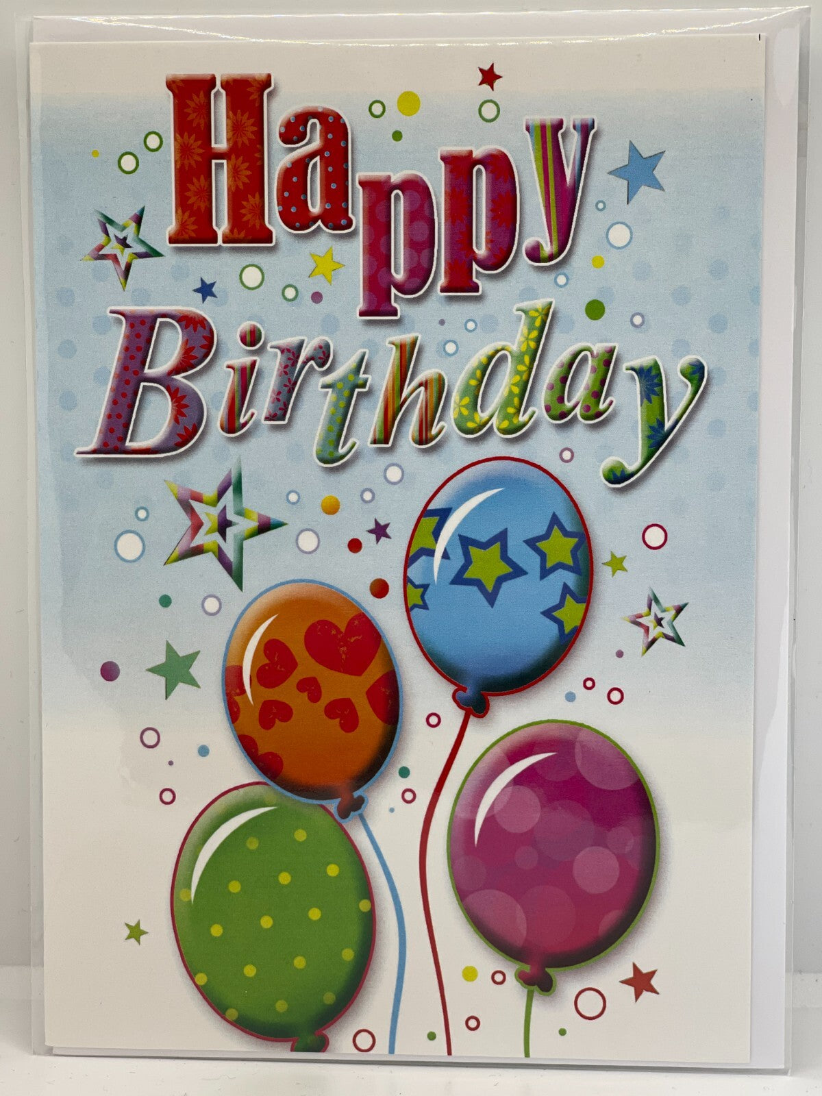 4 x Happy Birthday Cards  (Birthday Greeting Cards)