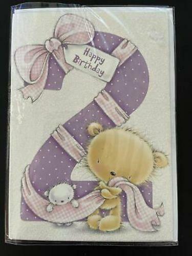 2 Happy Birthday (Greeting Card)