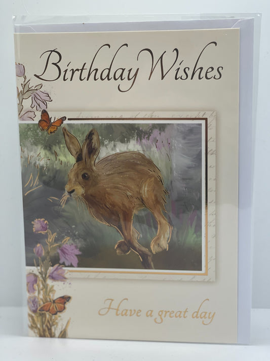 Birthday Wishes Have a great day (Greeting / Birthday Card)