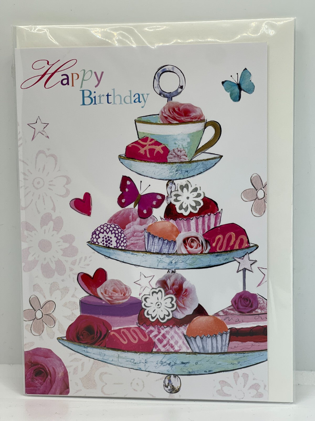 4 x Happy Birthday Cards  (Birthday Greeting Cards)