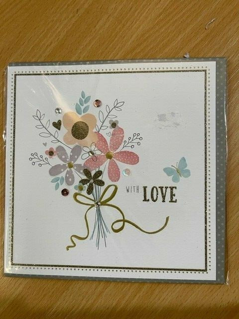 With Love (Birthday Card / Greeting Card)