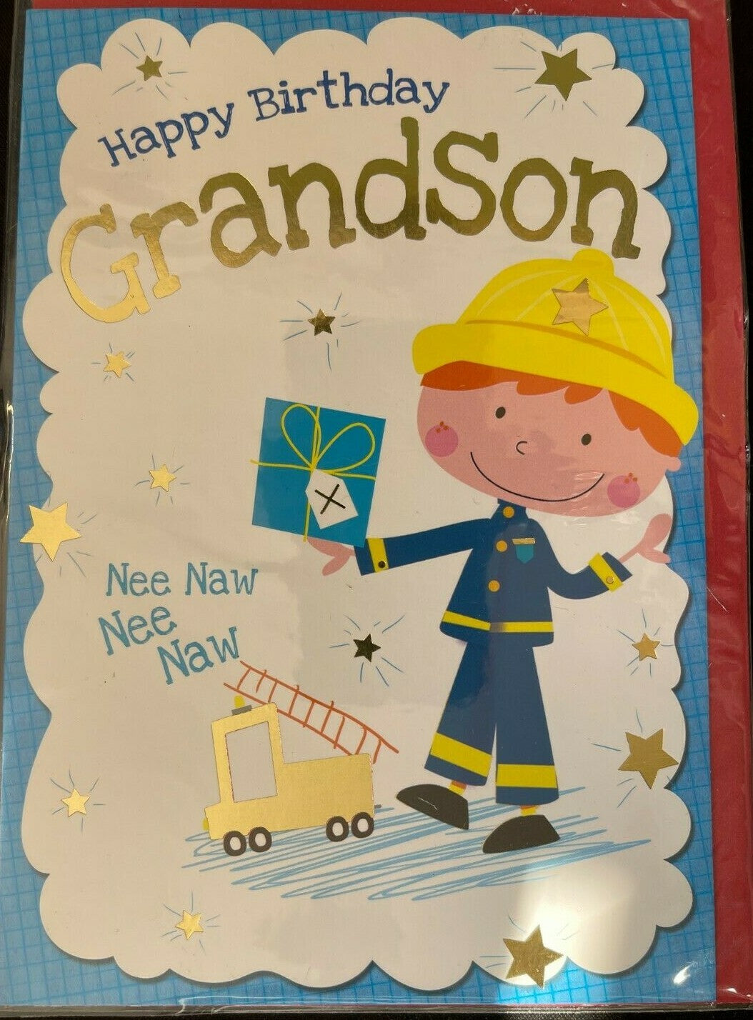 Happy Birthday Grandson (Birthday / Greeting Card)