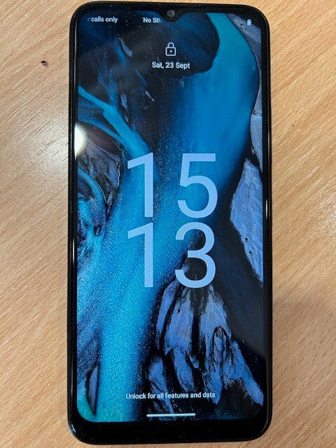 Nokia C22 64GB Charcoal Hardly Used in good condition (Used on Sky Mobile)