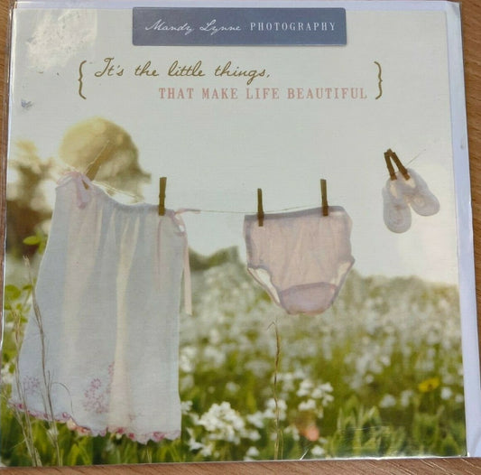 It's The Little Things That Make Life Beautiful - Greeting Card  (Blank)