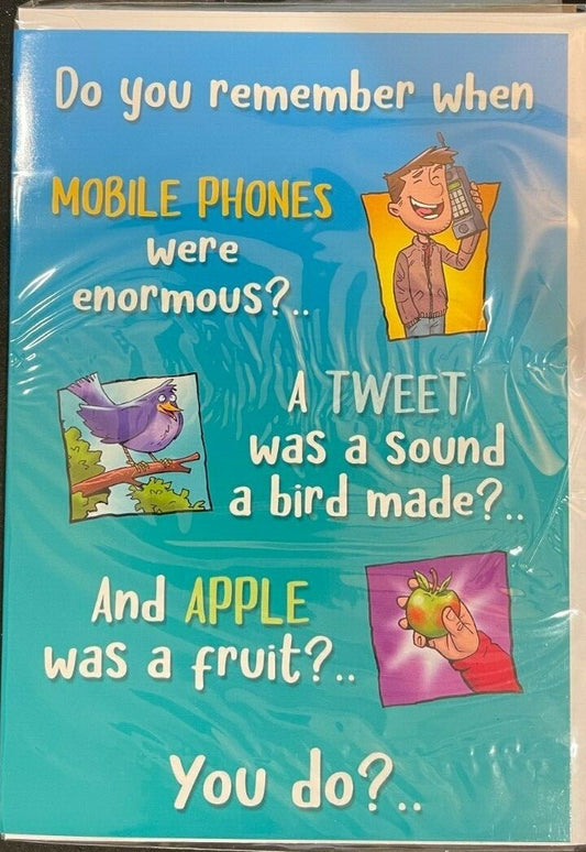 Do you remember when? (Birthday Greeting Card)