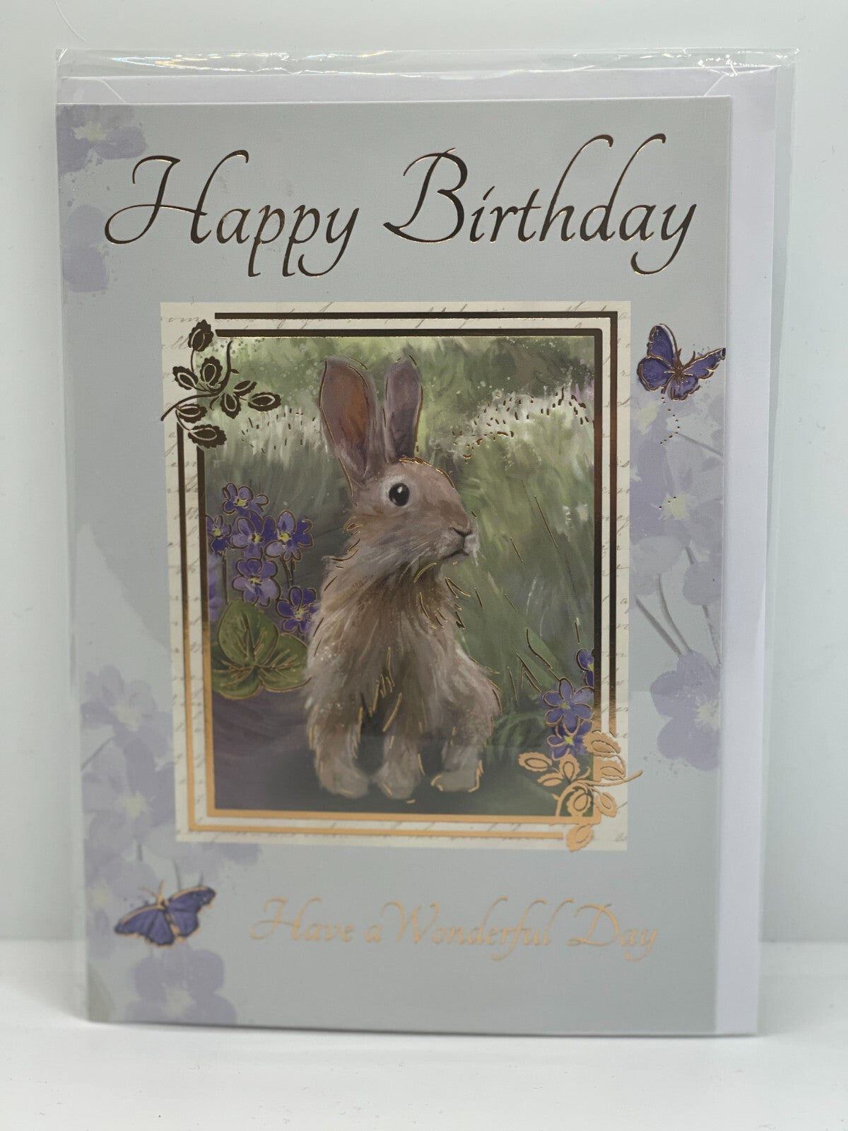 Happy Birthday Have a Wonderful Day (Greeting / Birthday Card)
