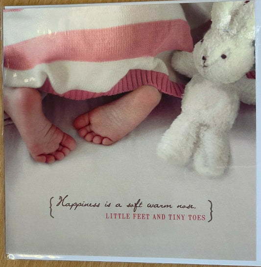 Happiness is ... New Baby Congratulations (Greeting Card)