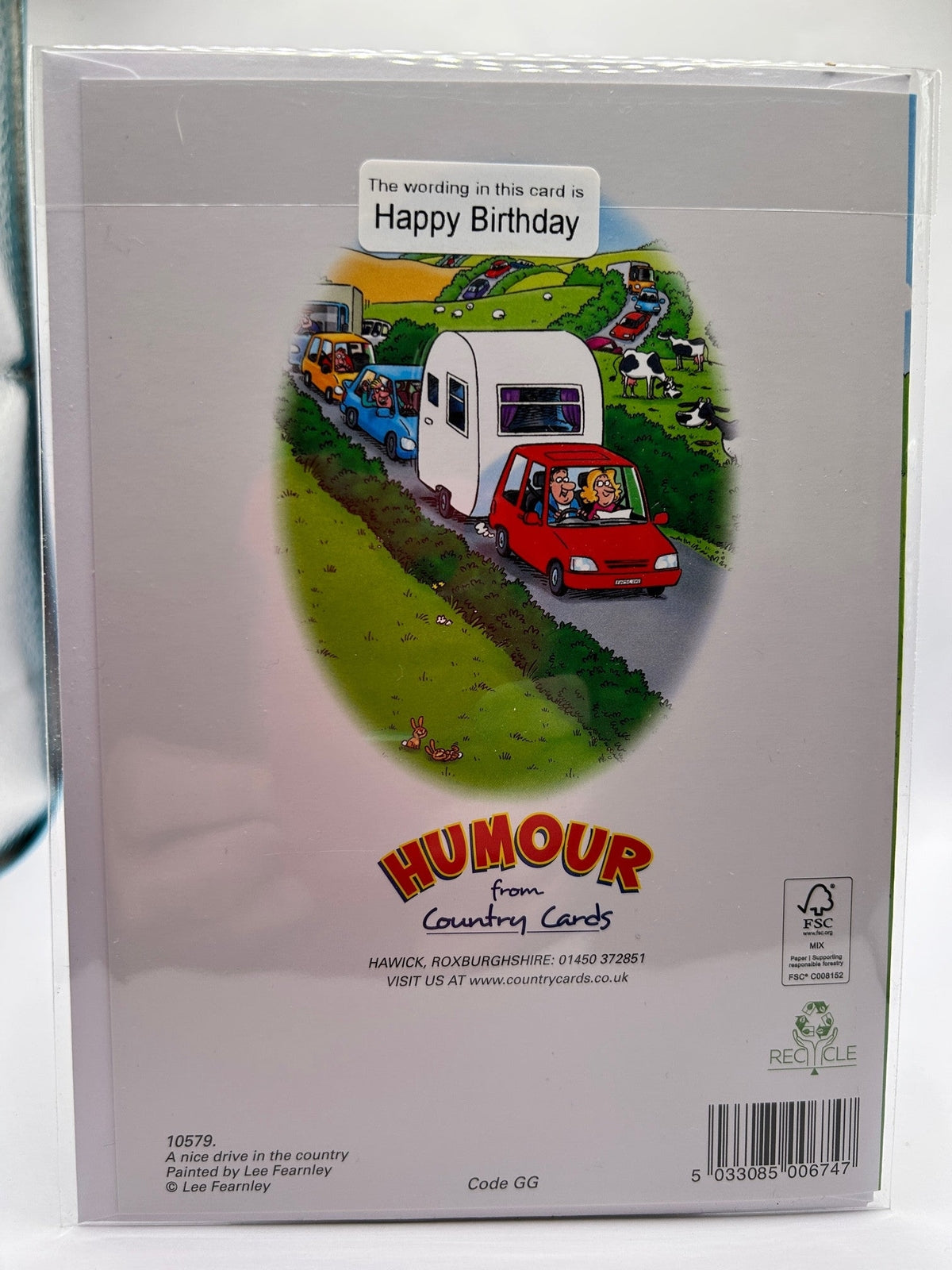 A Nice Drive in the Country (Birthday Greeting Card)