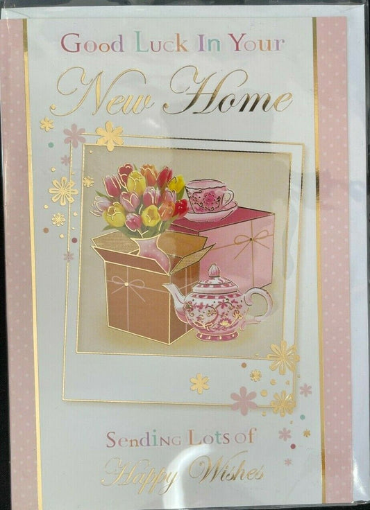 Good Luck in your new home (Greeting Card)
