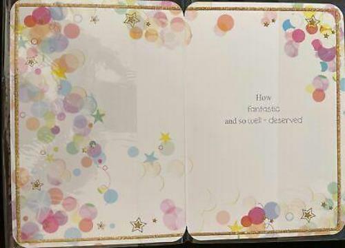 With Many Congrats Special Wishes (Greeting Card)