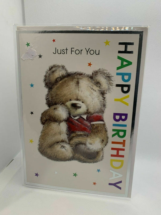 Just For You, Happy Birthday (Birthday Card / Greeting Card)